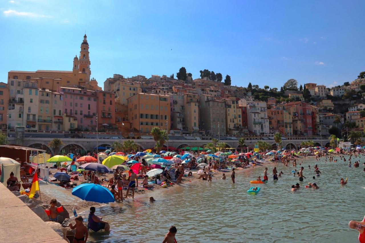 Le botta charmant deux pièces plein centre Menton Extérieur photo